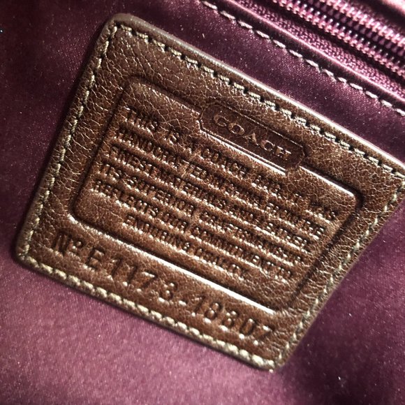 COACH RARE Limited Edition Kristin Python Tote - Picture 9 of 10